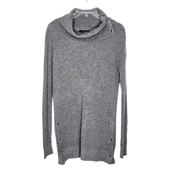 Banana Republic Gray Cowl Neck Tunic Sweater New With Tag XS - Picture 1 of 7